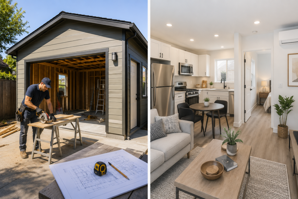 ADU Construction and Garage Conversions