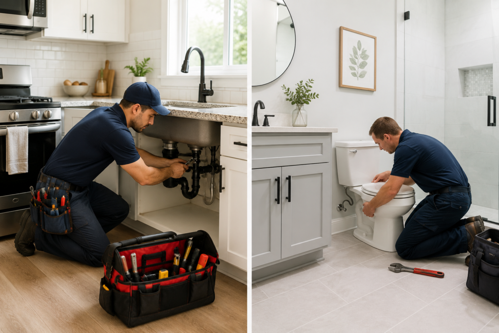 Kitchen and Bathroom Repairs in Santa Maria